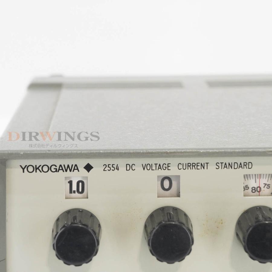 JB]USED 保証なし YOKOGAWA 2554 00 DC VOLTAGE CURRENT STANDARD 直流