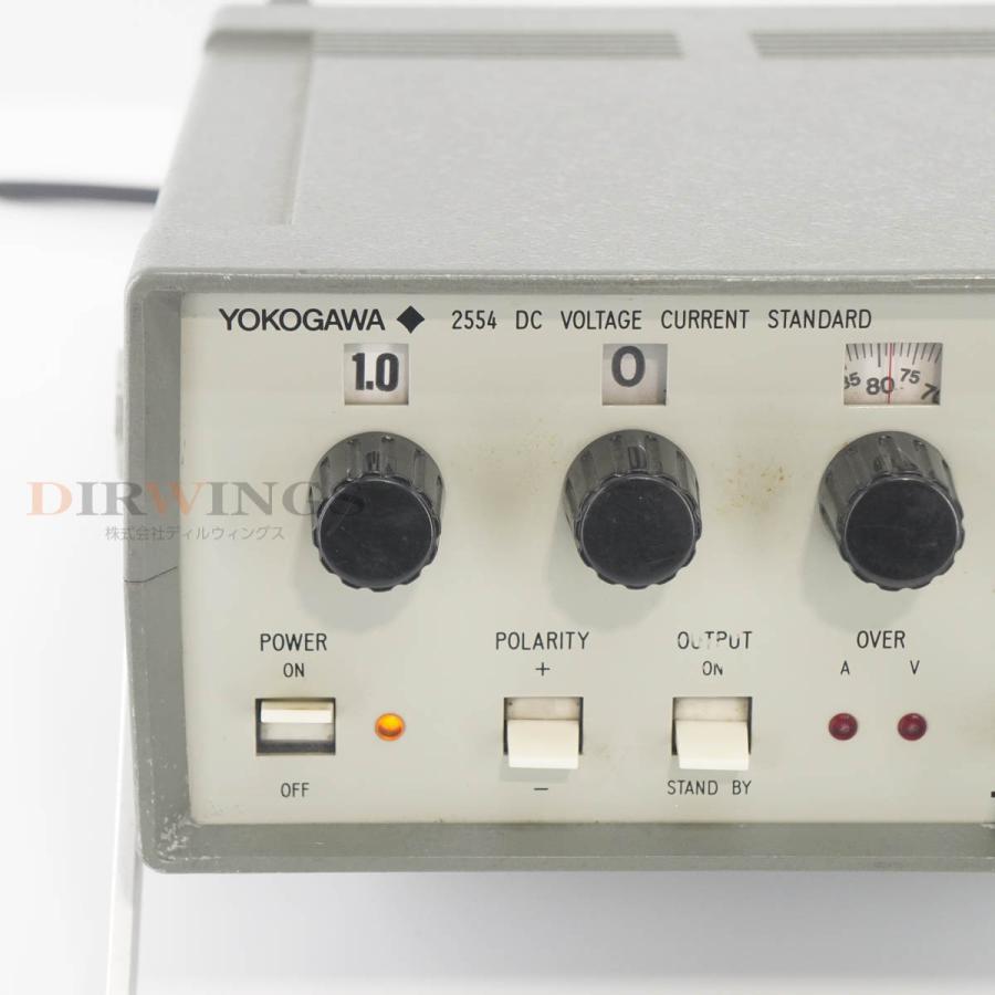 JB]USED 保証なし YOKOGAWA 2554 00 DC VOLTAGE CURRENT STANDARD 直流
