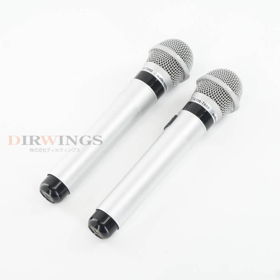 美品 完動品2本セット オーディオテクニカ ATIR-T880 コンパクトマイク ATIR-T880｜赤外線マイクロホン｜オーディオテクニカ