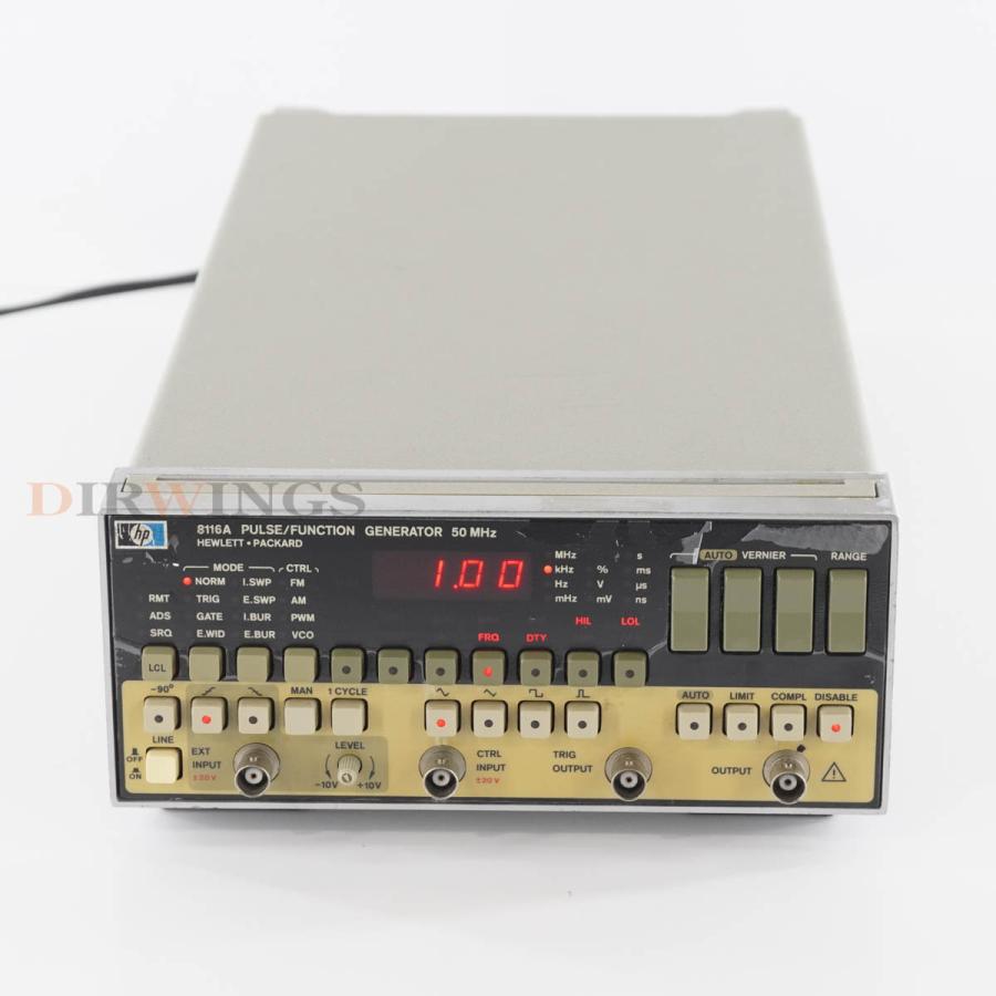 JB]USED 保証なし hp 8116A PULSE/FUNCTION GENERATOR パルス