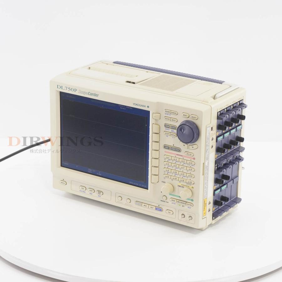 [DW]USED 8日保証 YOKOGAWA DL750P 701230-M-J1-HJ/G2/7N ScopeCorder スコープコーダ ...