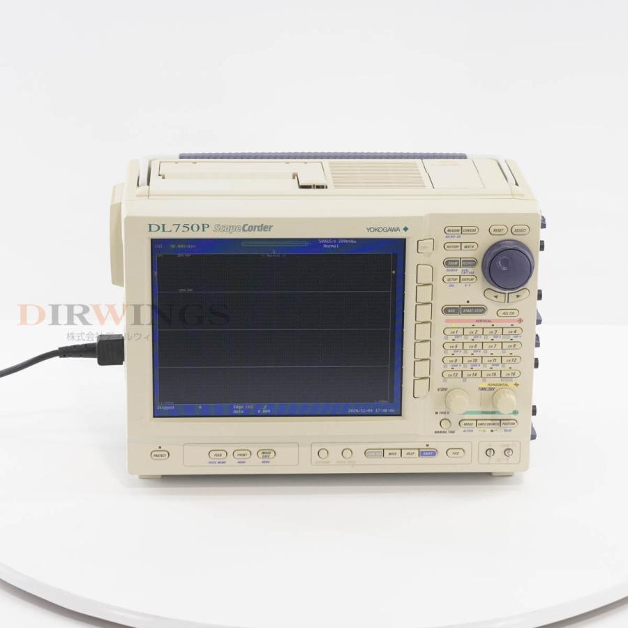 [DW]USED 8日保証 YOKOGAWA DL750P 701230-M-J1-HJ/G2/7N ScopeCorder スコープコーダ ...