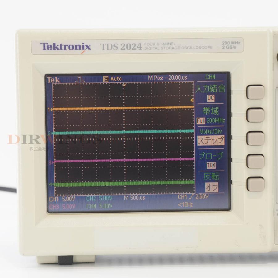 JB]USED 保証なし Tektronix TDS 2024 TDS2024 DIGITAL STORAGE 
