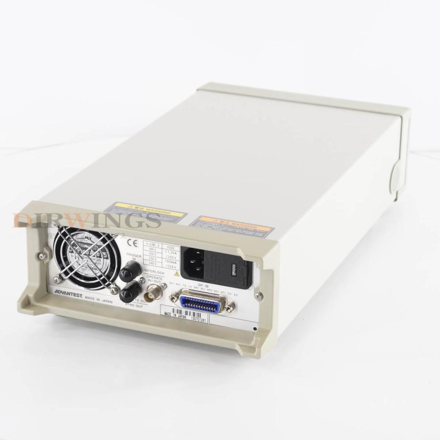 直流 精密電圧/電流発生器 ADVANTEST R6240A 0V-15V 4A R6240A 直流