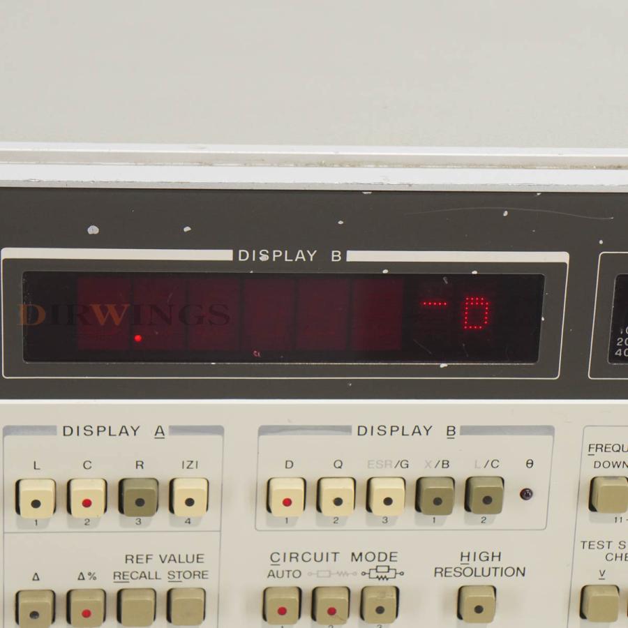 8日保証 YHP 4275A MULTI-FREQUENCY LCR METER マルチフリケンシー LCRメーター 【ストレイン】 [06322-0112]