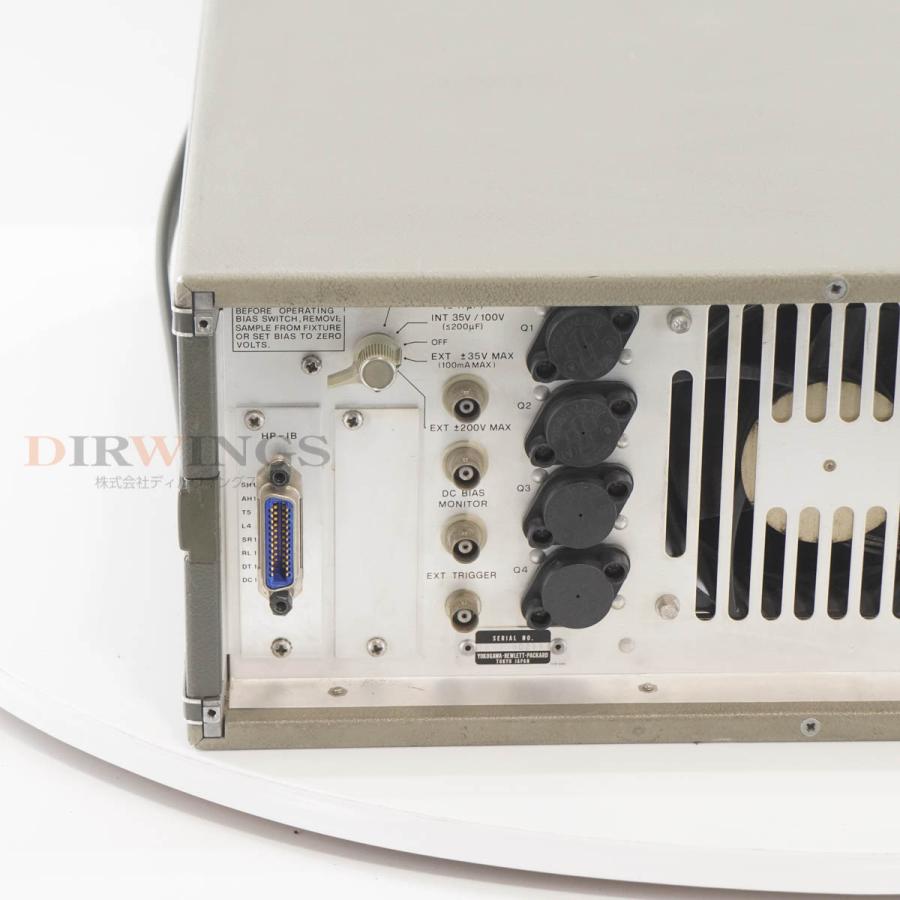 8日保証 YHP 4275A MULTI-FREQUENCY LCR METER マルチフリケンシー LCRメーター 【ストレイン】 [06322-0112]