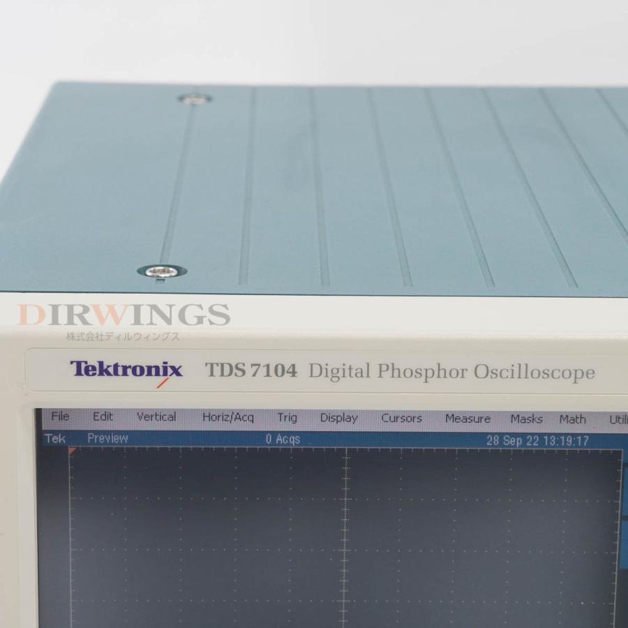 [DW]USED 8日保証 Tektronix TDS 7104 TDS7104 DPO Digital Phosphor ...