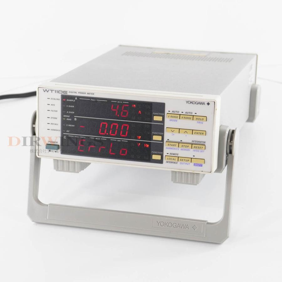 JB]USED 保証なし YOKOGAWA WT110E 253451-M DIGITAL POWER METER
