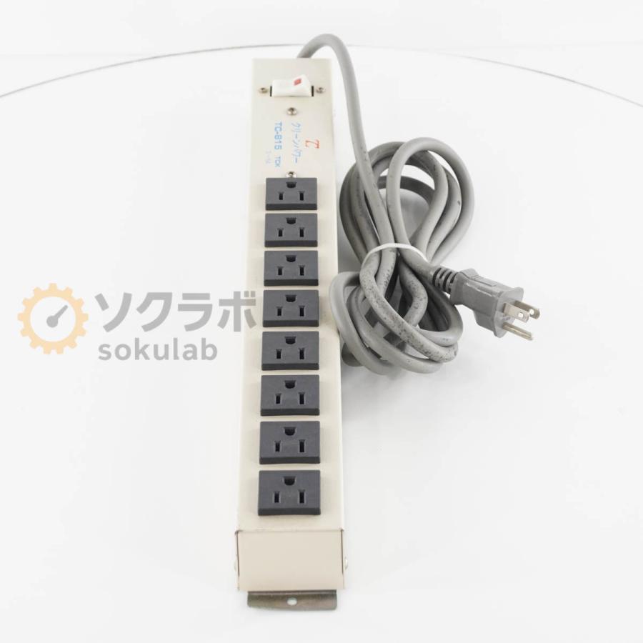 PG]USED 8日保証 東京ボックス TC-815 TCK クリーンパワー 電源タップ