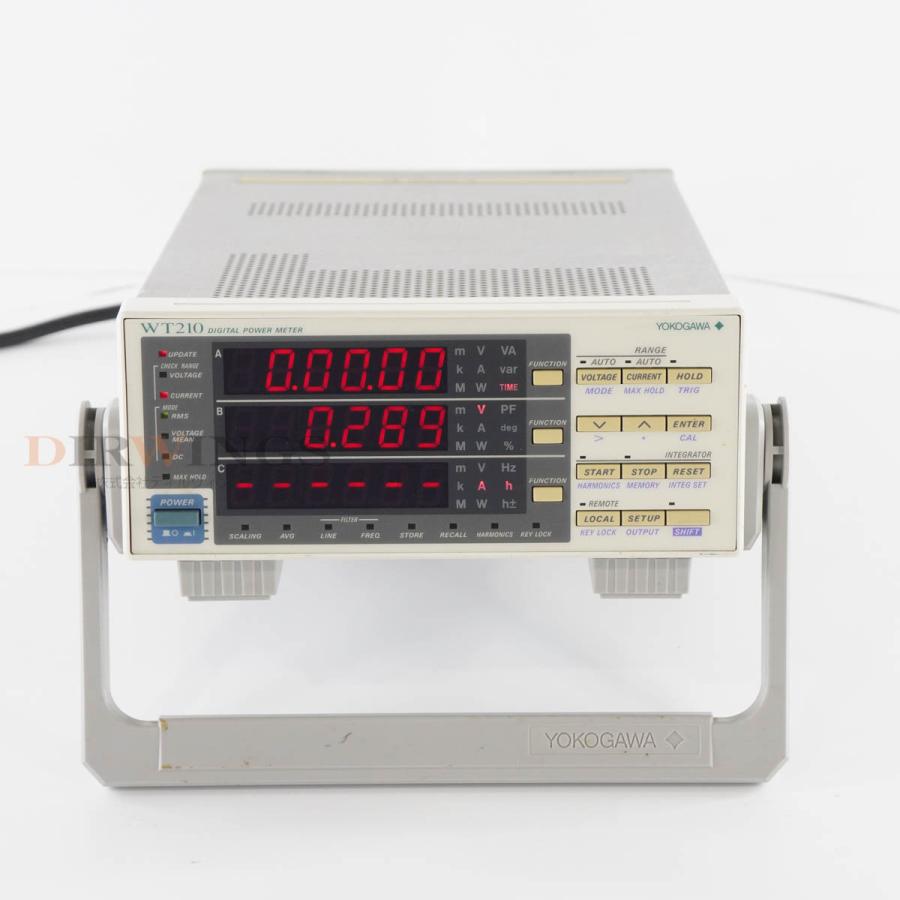 8日保証 YOKOGAWA WT210 760401-M/C1 DIGITAL POWER METER デジタルパワーメーター 【エルパ】 [06325-0091]