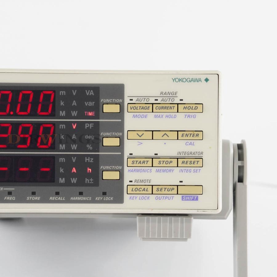 8日保証 YOKOGAWA WT210 760401-M/C1 DIGITAL POWER METER デジタルパワーメーター 【エルパ】 [06325-0091]