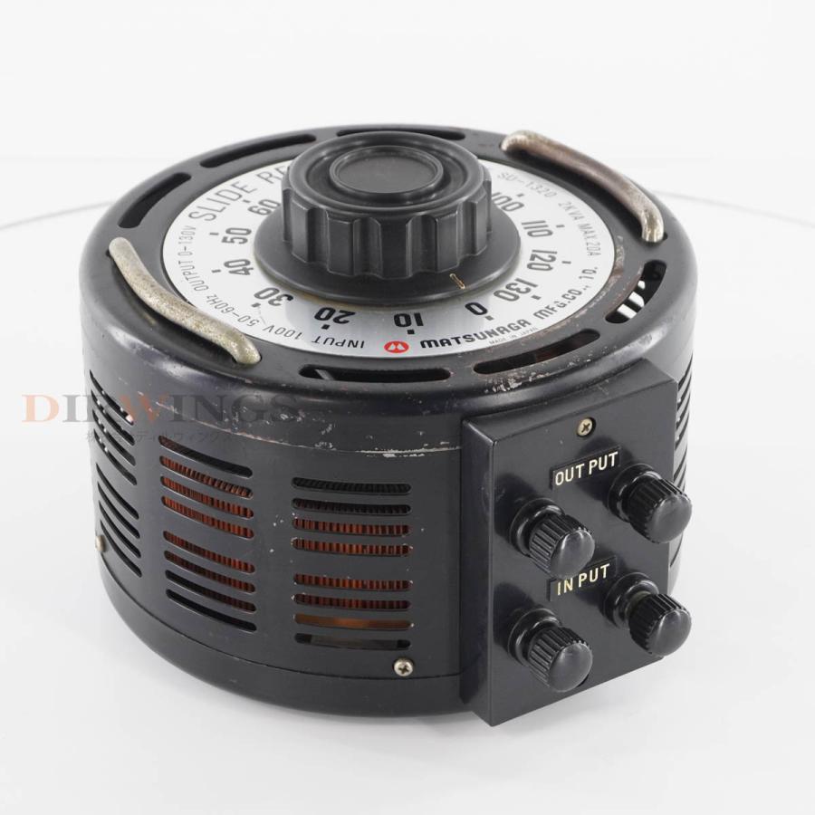 DW]USED 8日保証 Matsunaga SD-1320 SLIDE REGULATOR スライド 