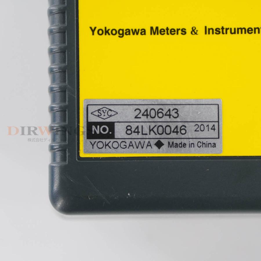 DW]USED 8日保証 10/2023CAL YOKOGAWA 2406E 240643 INSULATION TESTER