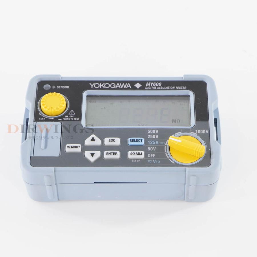 [DW]USED 8日保証 07/2023CAL YOKOGAWA MY600 DIGITAL INSULATION TESTER デジタル ...