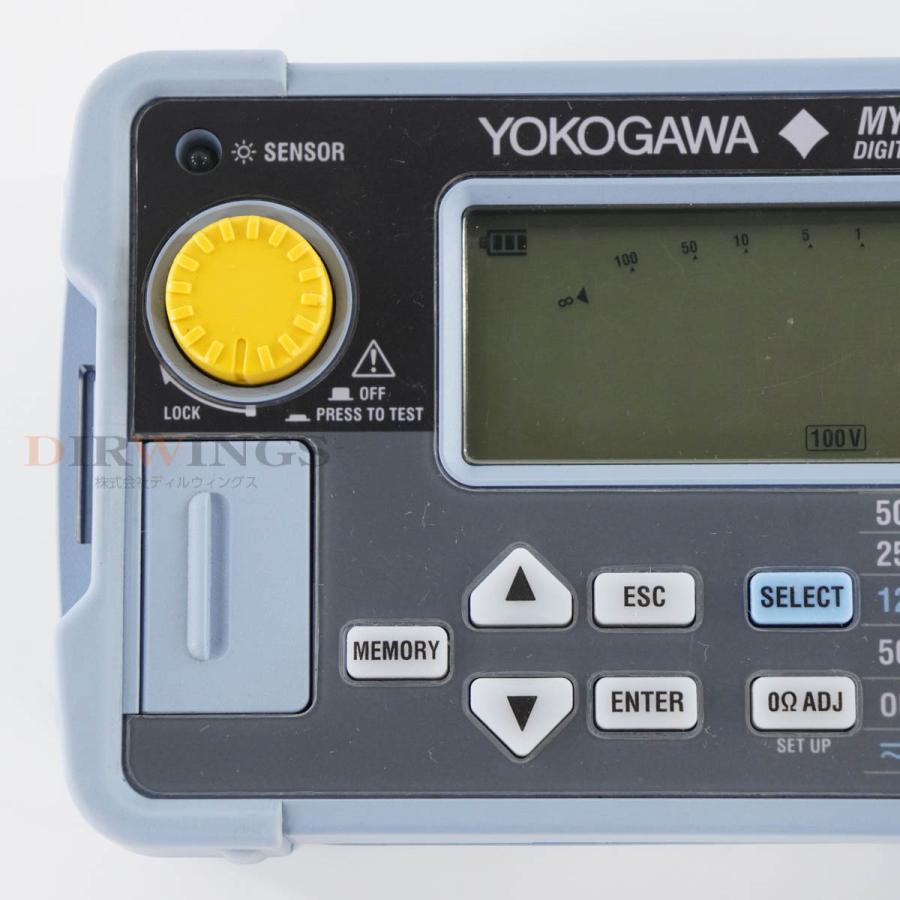 [DW]USED 8日保証 07/2023CAL YOKOGAWA MY600 DIGITAL INSULATION TESTER デジタル ...