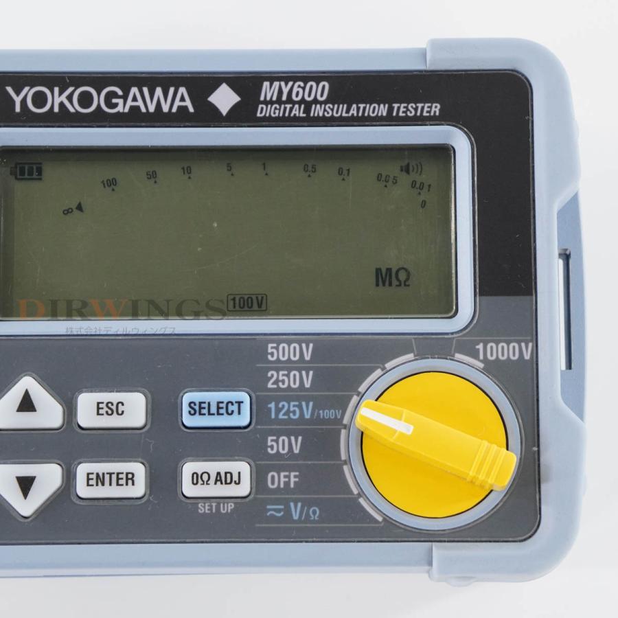 [DW]USED 8日保証 07/2023CAL YOKOGAWA MY600 DIGITAL INSULATION TESTER デジタル ...