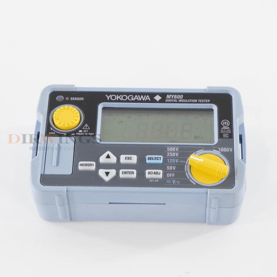 [DW]USED 8日保証 校正2025年5月まで有効 YOKOGAWA MY600 DIGITAL INSULATION TESTER ...