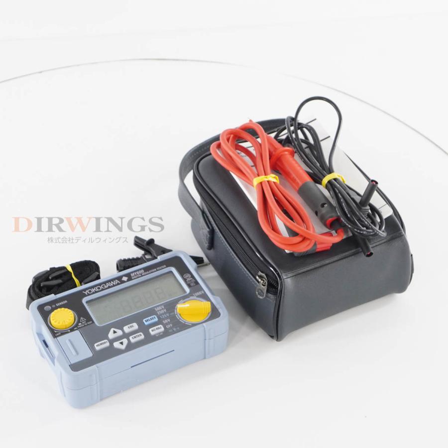 [DW]USED 8日保証 校正2025年2月まで有効 YOKOGAWA MY600 DIGITAL INSULATION TESTER ...