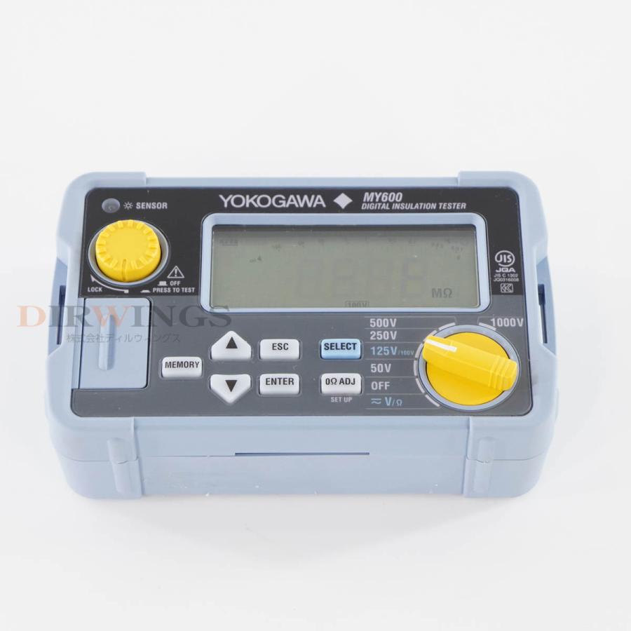 [DW]USED 8日保証 校正2025年2月まで有効 YOKOGAWA MY600 DIGITAL INSULATION TESTER ...
