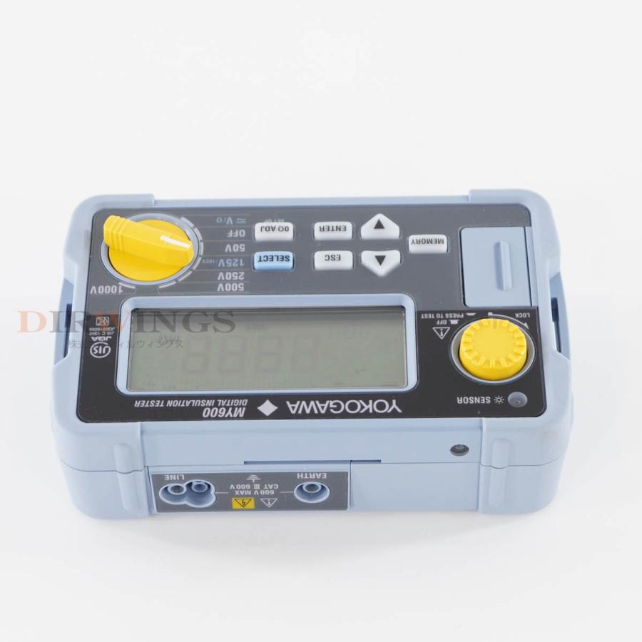 [DW]USED 8日保証 校正2025年2月まで有効 YOKOGAWA MY600 DIGITAL INSULATION TESTER ...