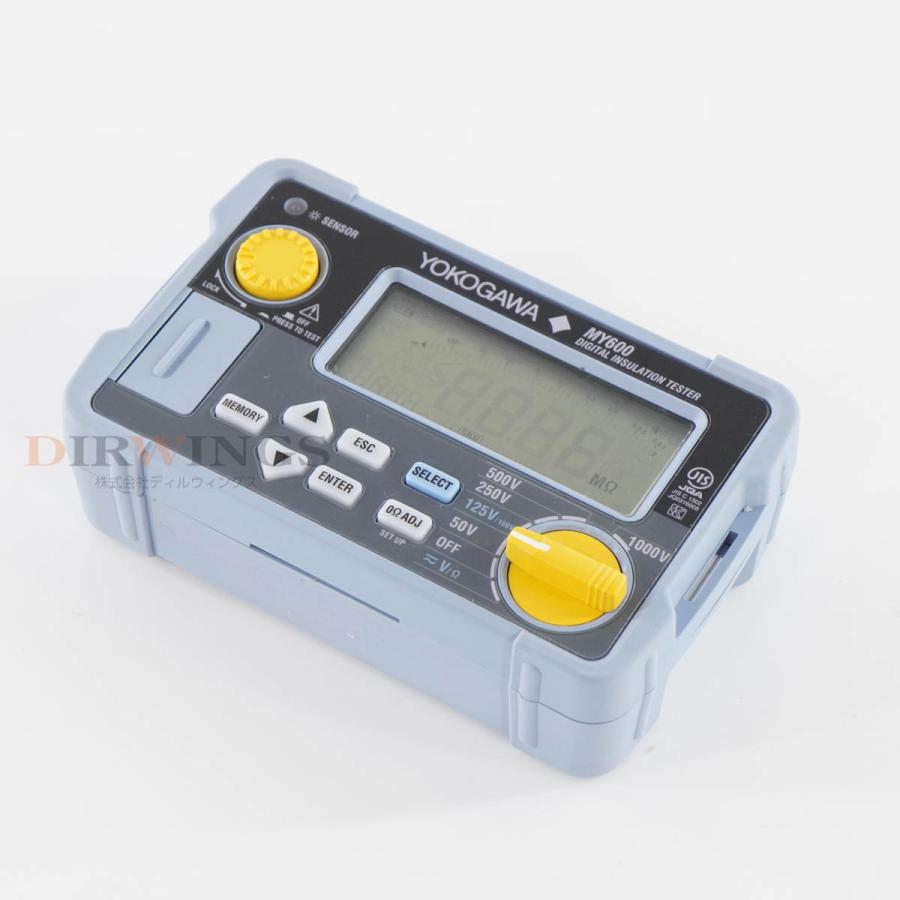 [DW]USED 8日保証 校正2025年5月まで有効 YOKOGAWA MY600 DIGITAL INSULATION TESTER ...