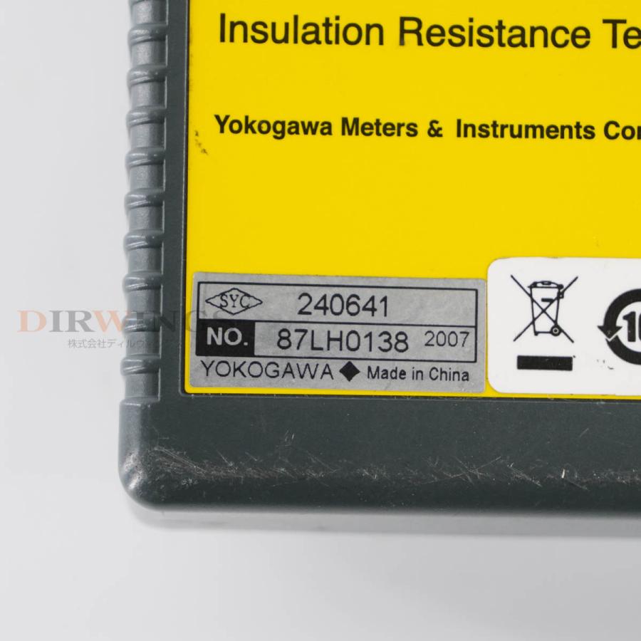 DW]USED 8日保証 校正2025年1月まで有効 YOKOGAWA 2406E 240641