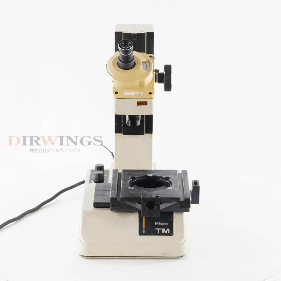 [JB]USED 保証なし Mitutoyo TM TOOLMAKERS MICROSCOPE 工具顕微鏡 WF15× [06360-0003 ...