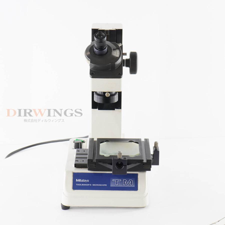 [JB]USED 保証なし Mitutoyo TM 176-808-2 TOOLMAKERS MICROSCOPE 工具顕微鏡 WF15× ...