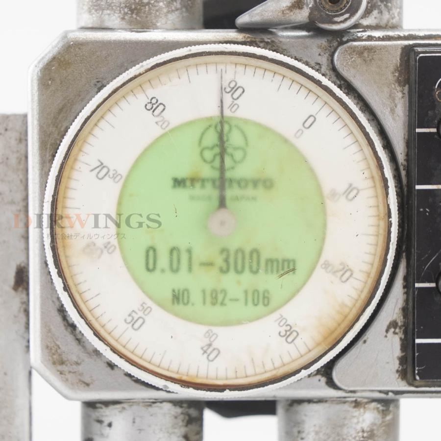 DW]USED 8日保証 Mitutoyo 192-106 Height gauge ハイトゲージ 0.01
