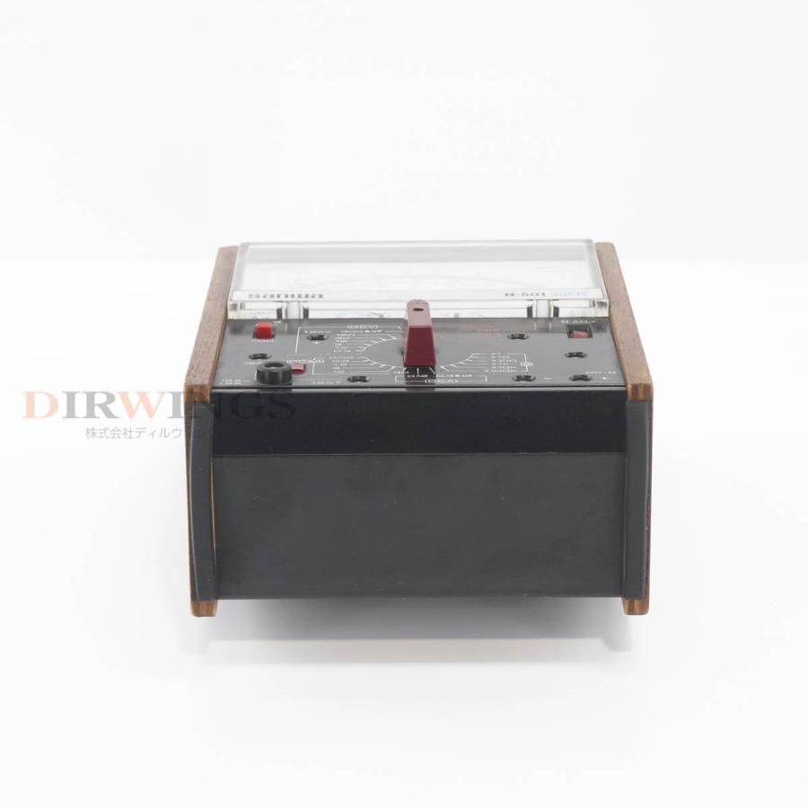 JB]USED 保証なし sanwa N-501 2μA fs ANALOG TESTER アナログテスター