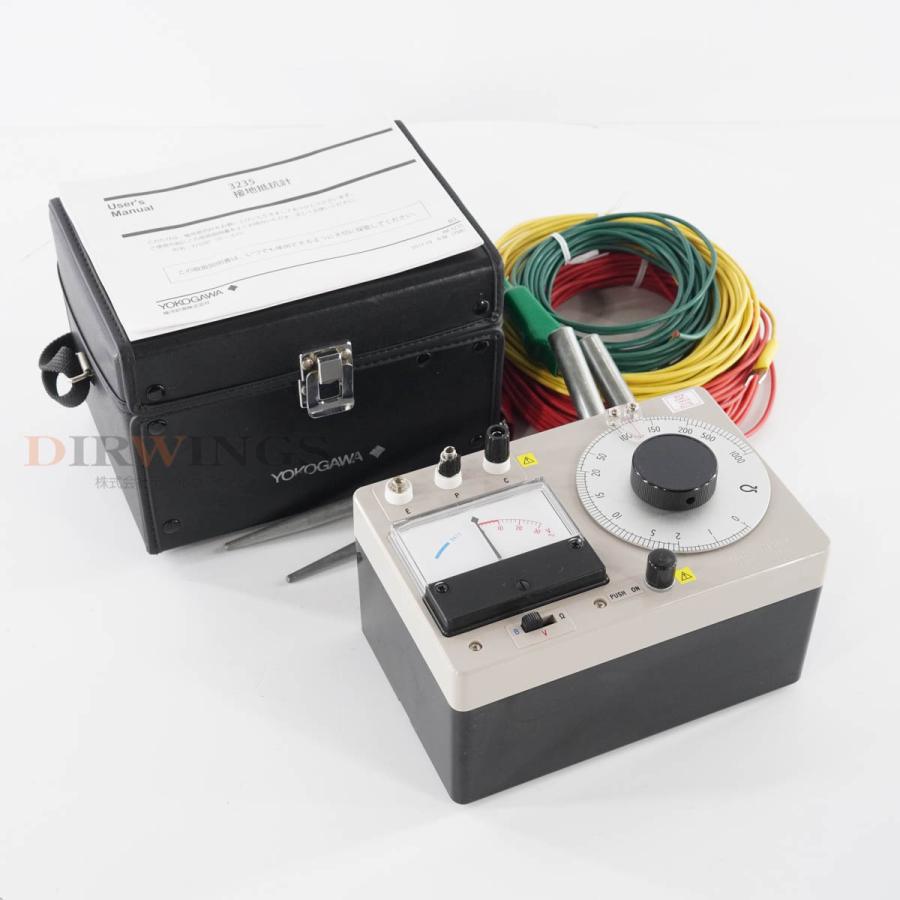 JB]USED 保証なし YOKOGAWA 3235 323501 EARTH TESTER 接地抵抗計 