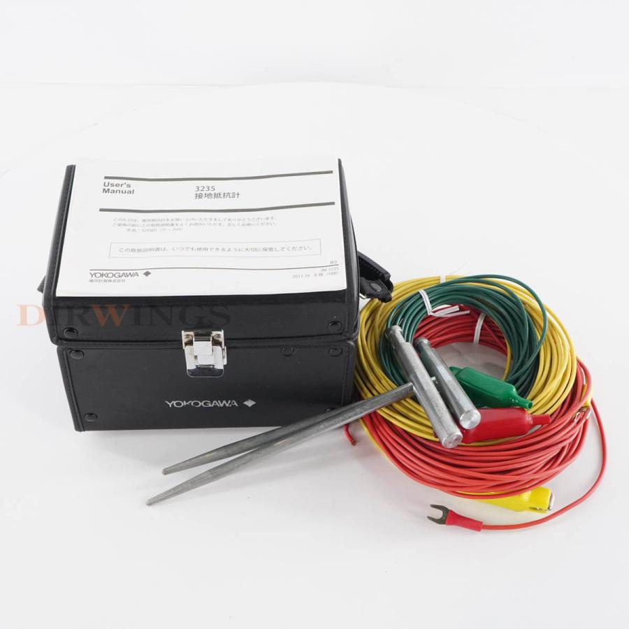 JB]USED 保証なし YOKOGAWA 3235 323501 EARTH TESTER 接地抵抗計 