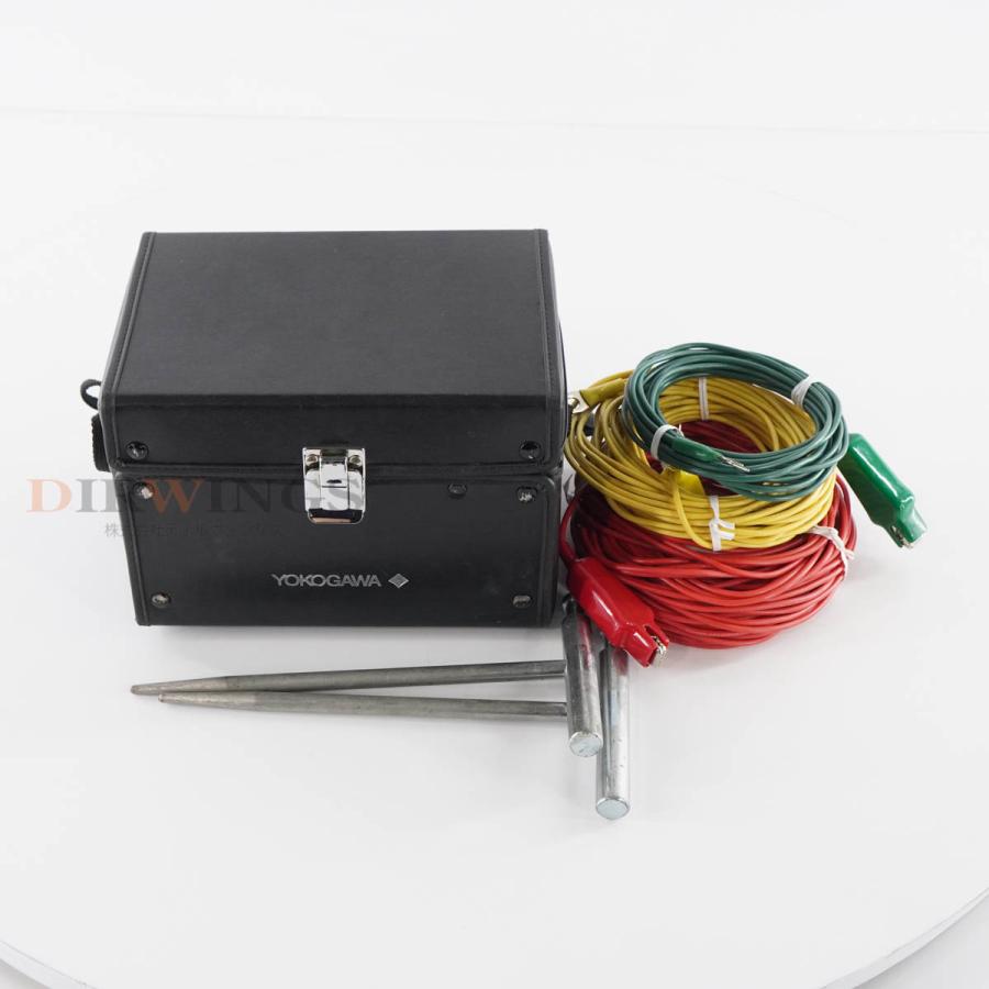 DW]USED 8日保証 YOKOGAWA 3235 323501 EARTH TESTER 接地抵抗計 