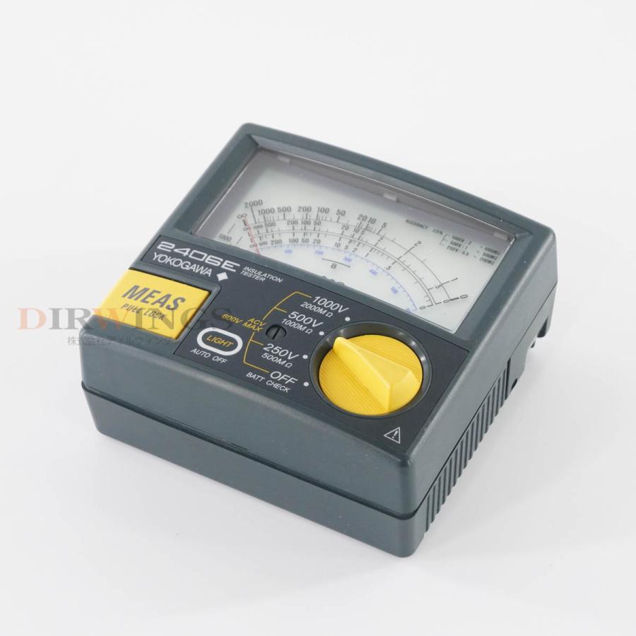 JB]USED 保証なし YOKOGAWA 2406E 240645-J INSULATION TESTER 電池式