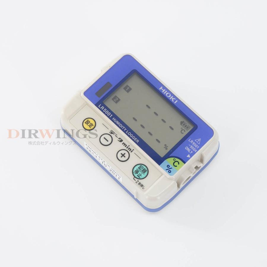 DW]USED 8日保証 HIOKI LR5001 データmini HUMIDITY LOGGER 温