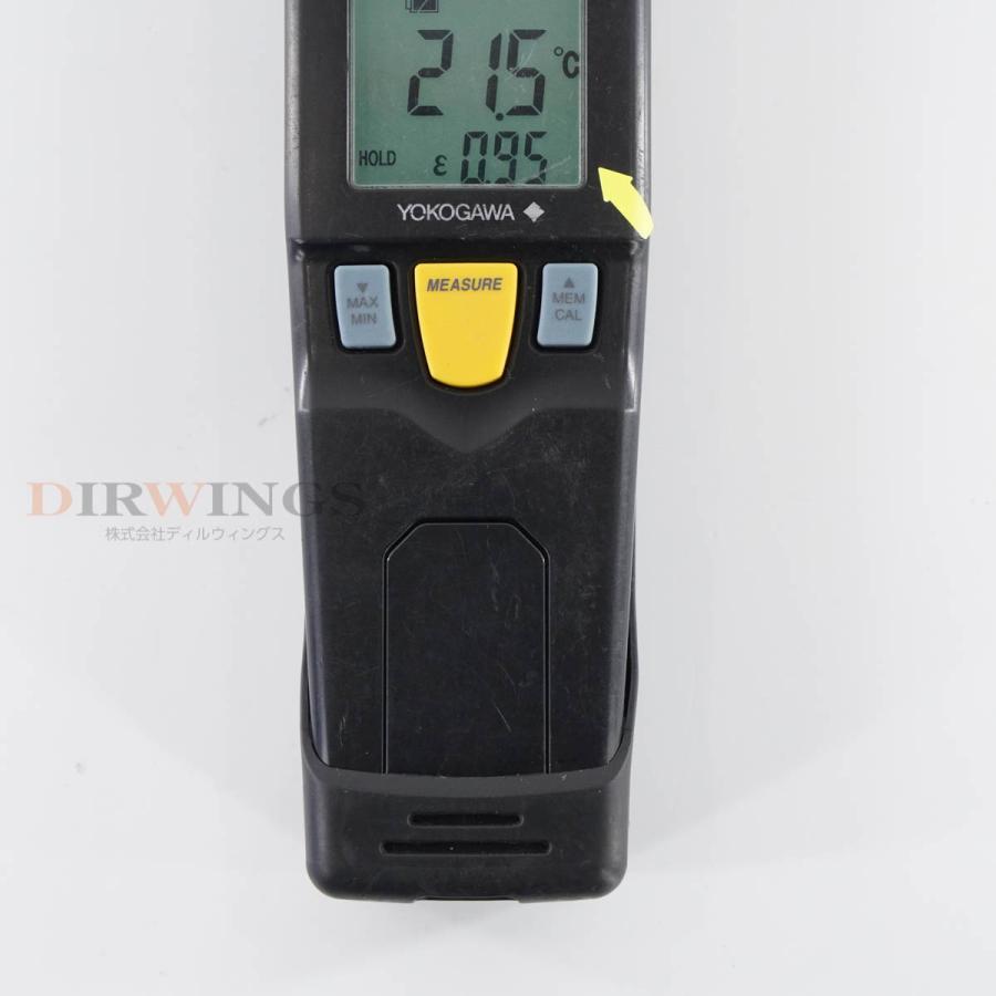 [DW]USED 8日保証 YOKOGAWA 53005 53005-J EMISSION THERMOMETER デジタル放射温度計 取扱 ...