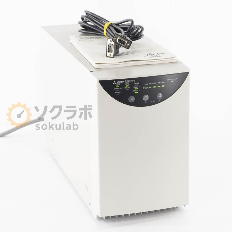 PG]USED 8日保証 MITSUBISHI FW-V10-1.0K FREQUPS-V UPS 無停電電源