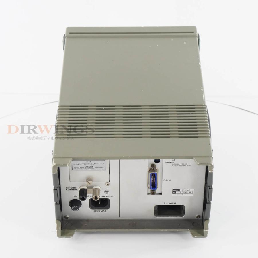 DW]USED 8日保証 YOKOGAWA 2553 255342 DC VOLTAGE CURRENT STANDARD