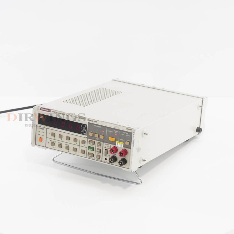 DW]USED 8日保証 04/2023CAL ADVANTEST TR6142 PROGRAMMABLE DC