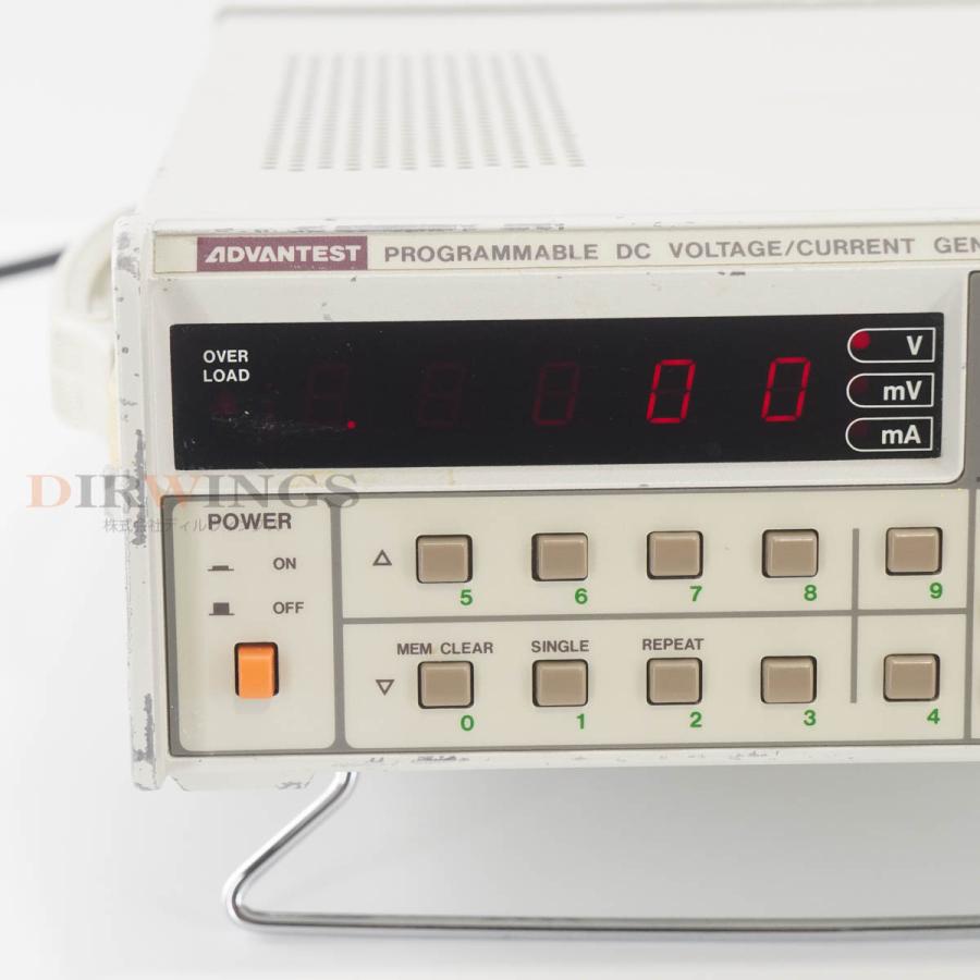 DW]USED 8日保証 04/2023CAL ADVANTEST TR6142 PROGRAMMABLE DC