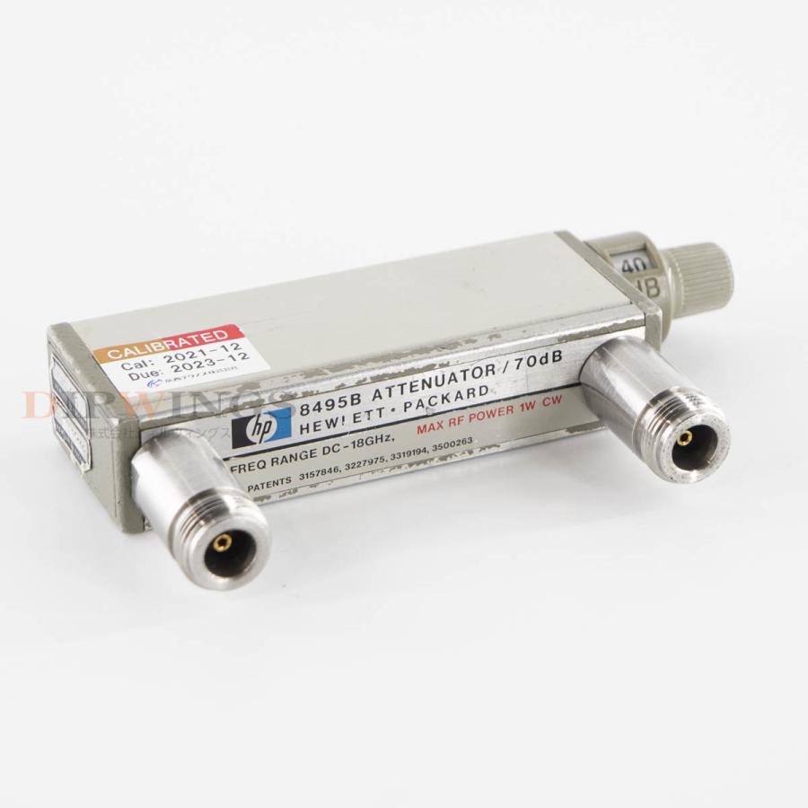 [JB]USED 保証なし hp 8495B ATTENUATOR アッテネーター 減衰器 OPT 001 70dB DC-18GHz ...