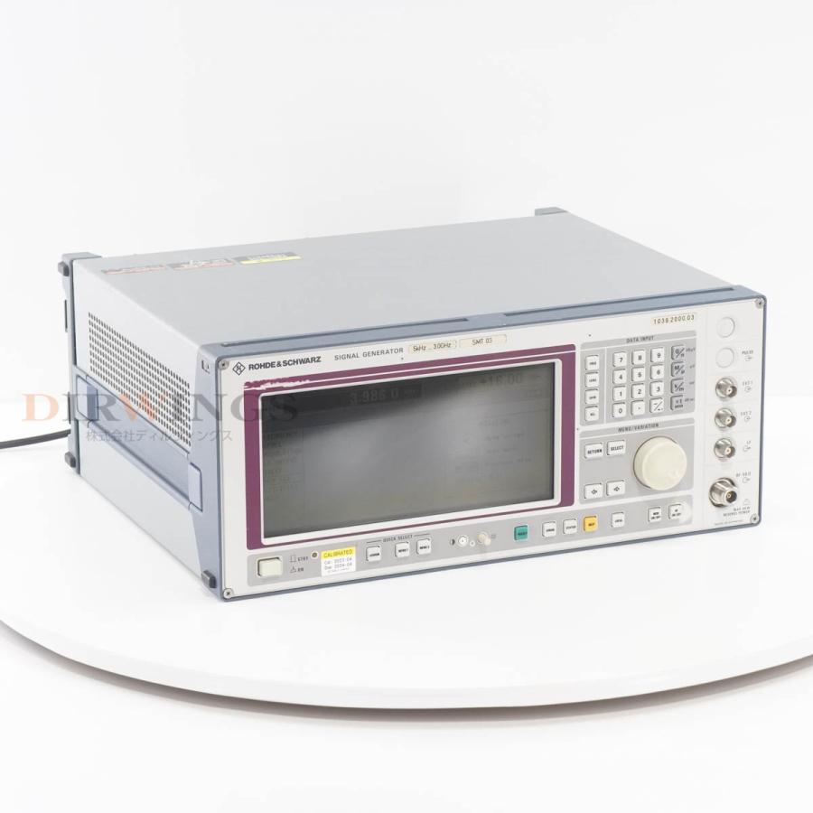DW]USED 8日保証 04/2023CAL ROHDE＆SCHWARZ SMT 03 SMT03 1039.2000