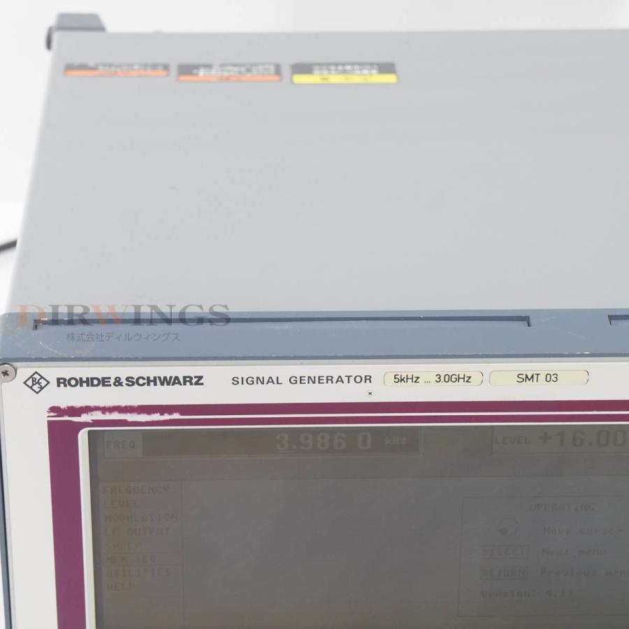 DW]USED 8日保証 04/2023CAL ROHDE＆SCHWARZ SMT 03 SMT03 1039.2000