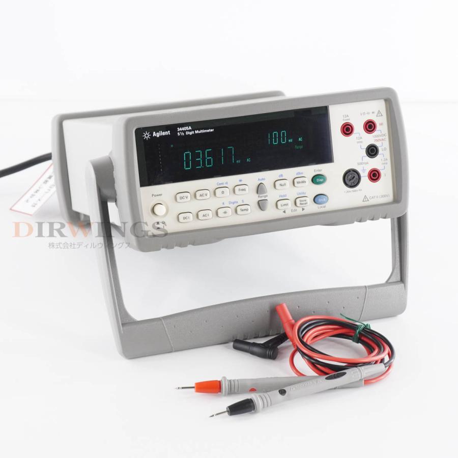 DW]USED 8日保証 Agilent 34405A 5 1/2 Digit Multimeter デジタル