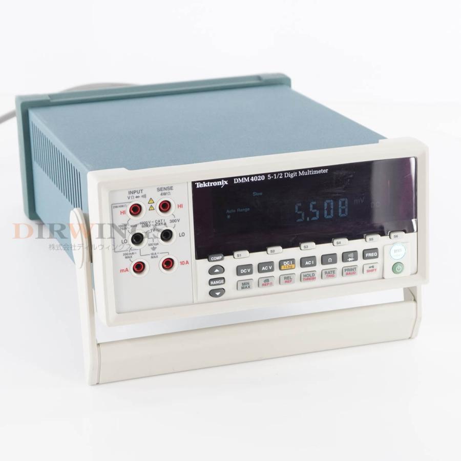 [DW]USED 8日保証 Tektronix DMM4020 5-1/2 Digit Multimeter デジタルマルチメーター 電源 ...