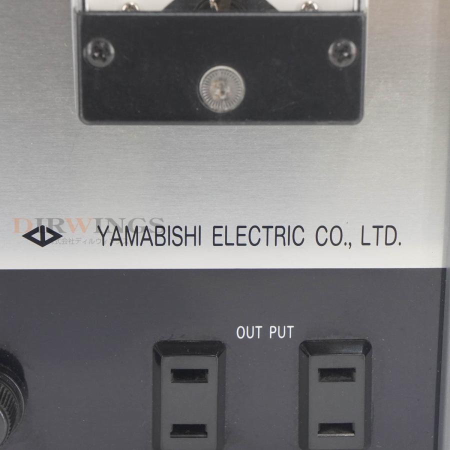 [DW]USED 8日保証 YAMABISHI ACE-1K L-160 VOLT ACE 自動電圧調整器 ボルトエース [06461