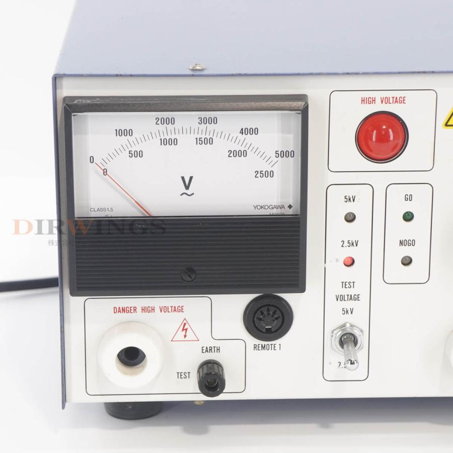 保証なし TOKYO SEIDEN TWV-550 WITHSTAND VOLTAGE TESTER 交流耐電圧試験器 【端末操作】 [06461-0020]
