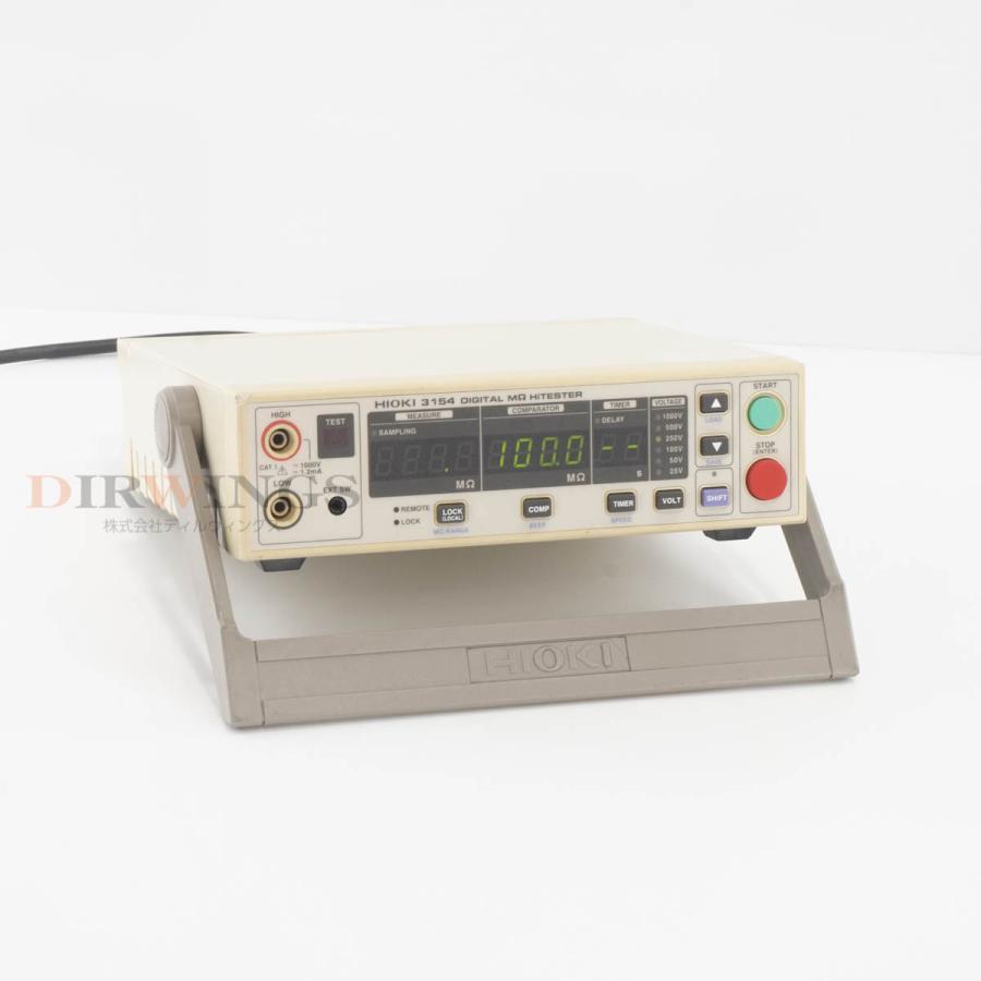 [DW]USED 8日保証 HIOKI 3154 DIGITAL MΩ HiTESTER 絶縁抵抗試験器 [06461-0023] : ソク ...