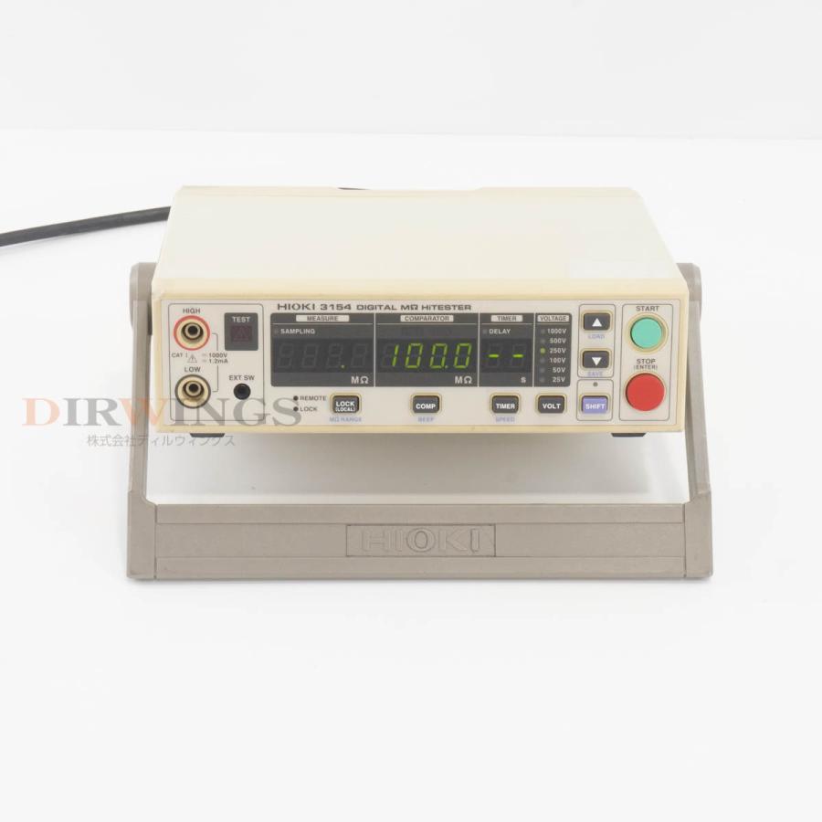 [DW]USED 8日保証 HIOKI 3154 DIGITAL MΩ HiTESTER 絶縁抵抗試験器 [06461-0023] : ソク ...
