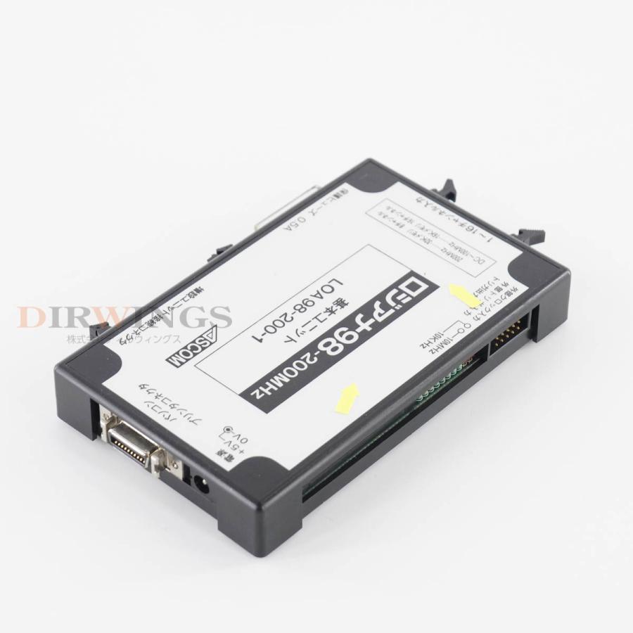 8日保証 ASCOM LOA98-200-1 ロジアナ98 Logic Analyzer ロジックアナライザー 200MHz [06462-0004] 【ラジウム】